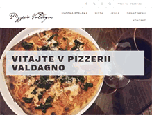 Tablet Screenshot of pizzeria-valdagno.eu